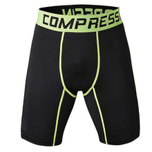 Load image into Gallery viewer, Men's Sports Gym beach Compression Wear Under Base Layer Shorts Pants AthleticTights plus size