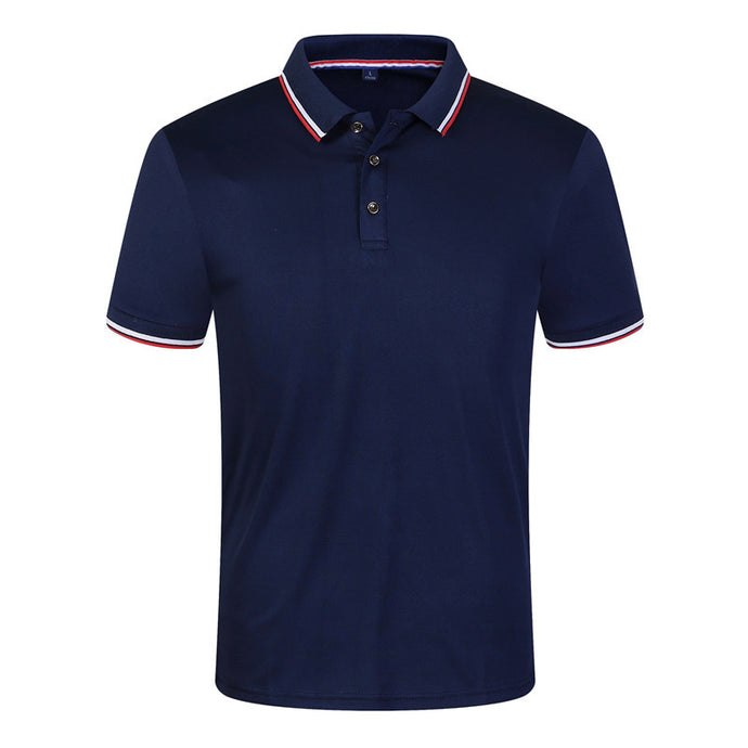 New 2019 Solid Color Summer Polo Shirts Men Short Sleeve Breathable Anti-Pilling Brand Polos para hombre Plus Size S-3XL